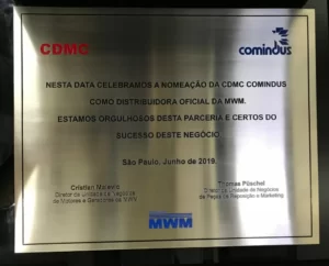 CDMC recebe placa comemorativa da MWM